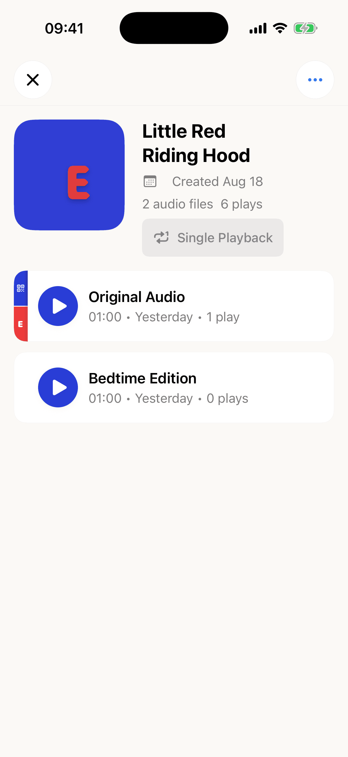 Capture d’écran de l’app Eliozz sur iPhone 2
